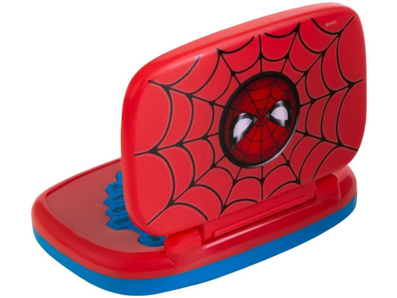 Laptop Infantil Spider-Man Musical Candide Imagem de Laptop Infantil Spider-Man Musical Candide