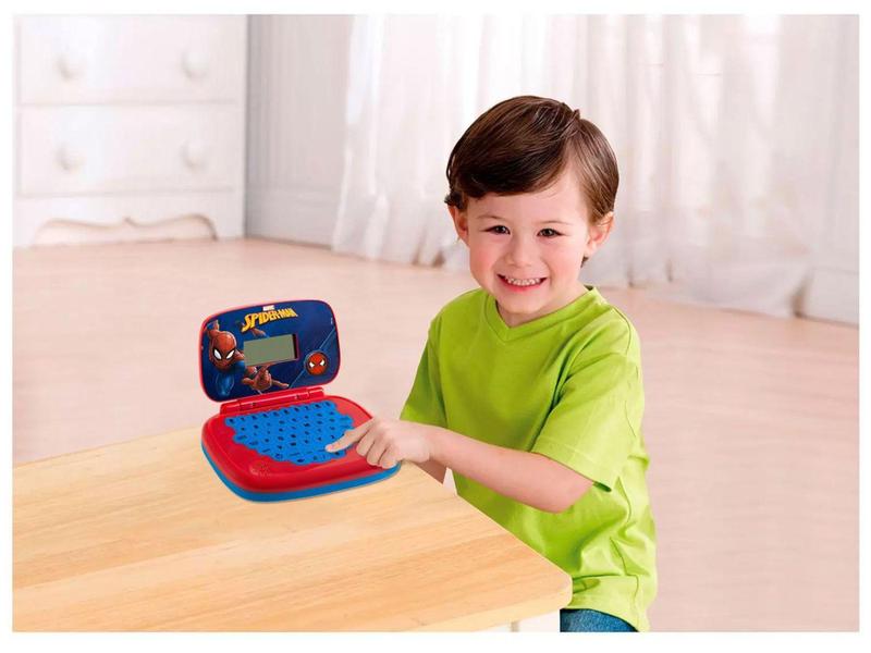 Laptop Infantil Spider-Man Musical Candide Imagem de Laptop Infantil Spider-Man Musical Candide