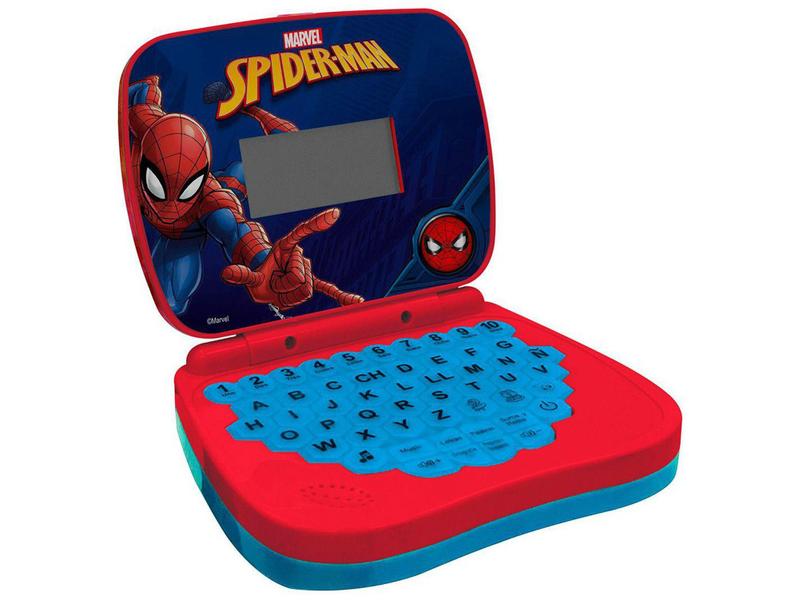 Laptop Infantil Spider-Man Musical - Candide Imagem de Laptop Infantil Spider-Man Musical - Candide