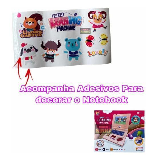 Laptop Notebook Infantil De Brinquedo + Mouse - Toy King Imagem de Laptop Notebook Infantil De Brinquedo + Mouse