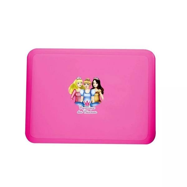 Imagem de Laptop Rosa Infantil Bilíngue 60 Atividades Princesas 6217 - DmToys