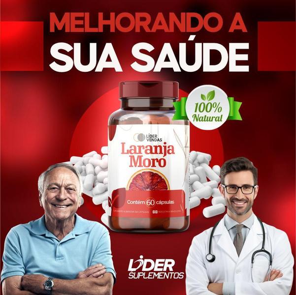 Imagem de Laranja Moro Com 60 Cápsulas Kit 2 Potes