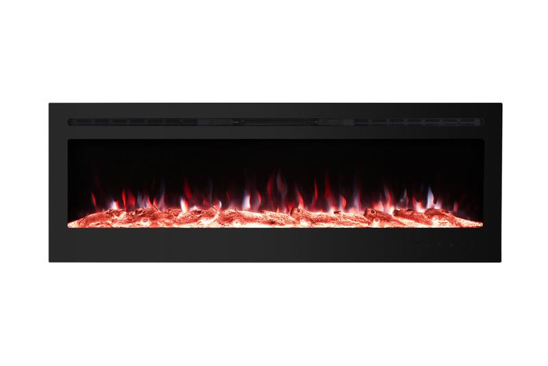 Imagem de Lareira Elétrica Wgrif - Safira Plus 60" (Cor Preta) - 220 volts - 1500W