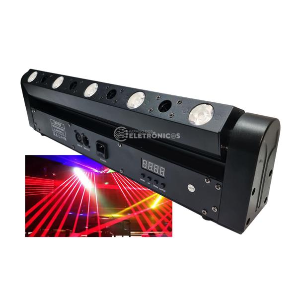 Imagem de Laser Beam Ribalta Moving 9 Led Globo Jogo De Luz Para Palco CYL5866