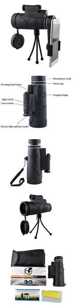 Imagem de Laser LED monocular HD óptico BAK4 de visão diurna 50x60