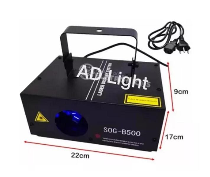 Imagem de Laser Show B500 500mw Azul Dmx Ritmico Profissional