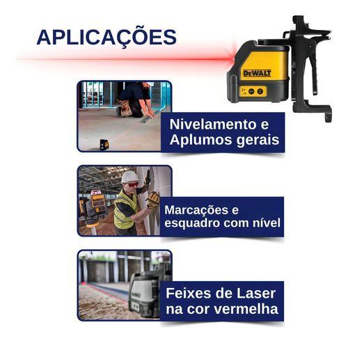 Imagem de Laser Vermelho Auto-nivelador 2 Pontos Alcance 15m Dw088k- Dewalt