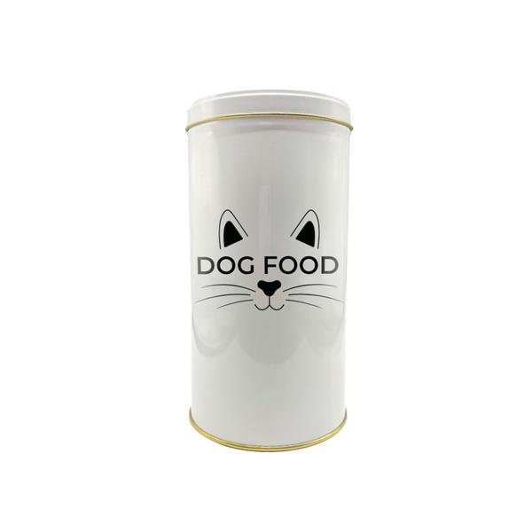 Imagem de Lata Pote Personalizado Dogfood Design Sofisticado Pratico 1400ml