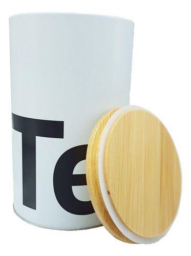 Latas Herméticas Tampa De Bambu 3 Unidades Porta Condimentos - Facilite.ud Imagem de Latas Herméticas Tampa De Bambu 3 Unidades Porta Condimentos