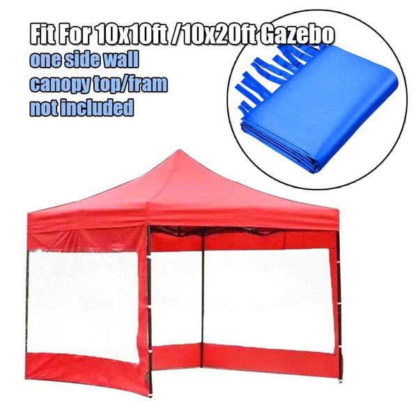 Imagem de Lateral transparente 3x3 gazebo premium resistente  barraca, camping, piscina lançamento 