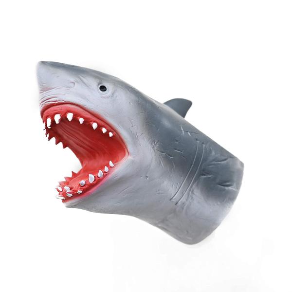 Imagem de Látex realista Hand Puppet Yolococa Shark para crianças