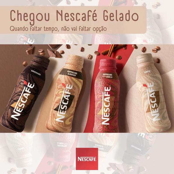 Imagem de Latte Nescafé Gelado Bebida Láctea Kit 3 un de 270ml