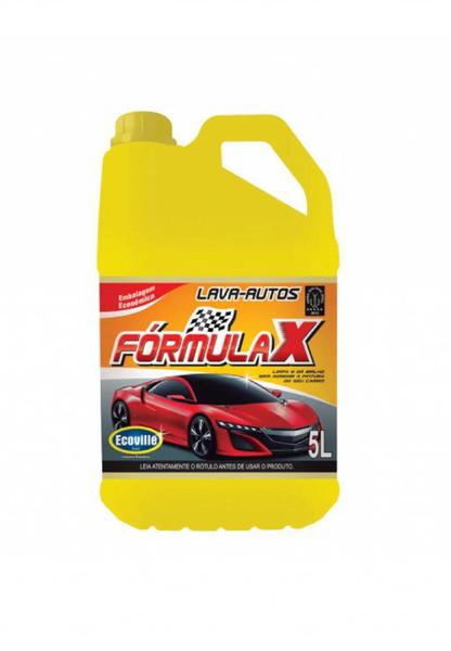 Lava Auto Formula X Com Cera 5 Litros - Ecoville Imagem de Lava Auto Formula X Com Cera 5 Litros