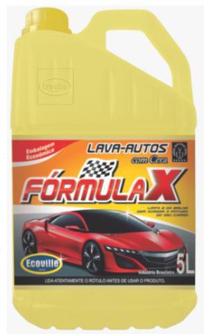 Lava Auto Formula X Com Cera 5 Litros - Ecoville Imagem de Lava Auto Formula X Com Cera 5 Litros