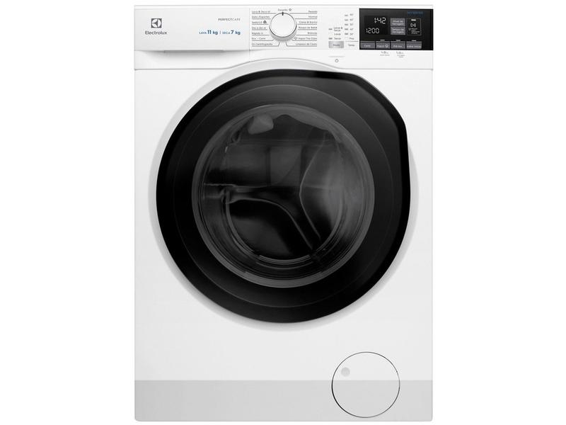 Lava e Seca Electrolux 11kg Perfect Care LSP11 - 15 Programas de Lavagem Branca Lava e Seca Electrolux 11kg Perfect Care LSP11 - 15 Programas de Lavagem Branca
