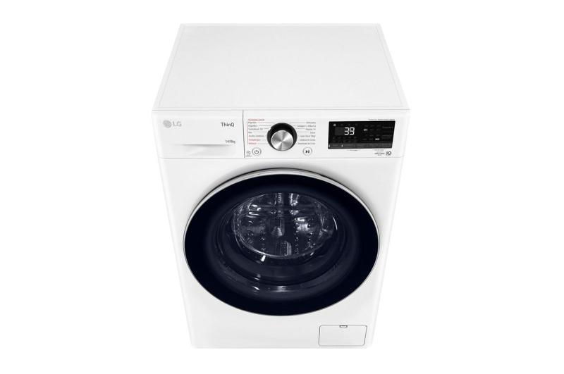 Imagem de Lava e Seca LG Smart VC2 14kg Branca com Inteligência Artificial AIDD (CV9014WC2A) - 220v