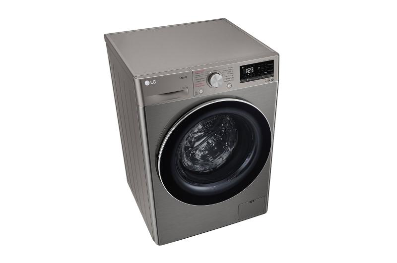 Imagem de Lava e Seca LG Smart VC4 12kg Inox Look com Inteligência Artificial AIDD (CV5012PC4A) - 220v