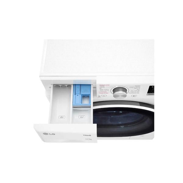 Lava e Seca LG VC4 Smart com Inteligência Artificial 12kg Branca CV5012WC4 Imagem de Lava e Seca LG VC4 Smart com Inteligência Artificial 12kg Branca CV5012WC4