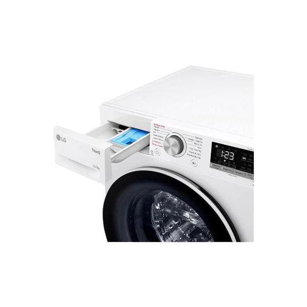 Lava e Seca LG VC4 Smart com Inteligência Artificial 12kg Branca CV5012WC4 Imagem de Lava e Seca LG VC4 Smart com Inteligência Artificial 12kg Branca CV5012WC4