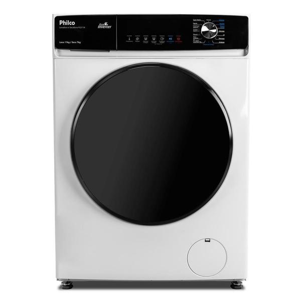 Lava e Seca Philco 11kg Pls11a Eco Invertplus 16 Programas Lavagem Branca Lava e Seca Philco 11kg Pls11a Eco Invertplus 16 Programas Lavagem Branca