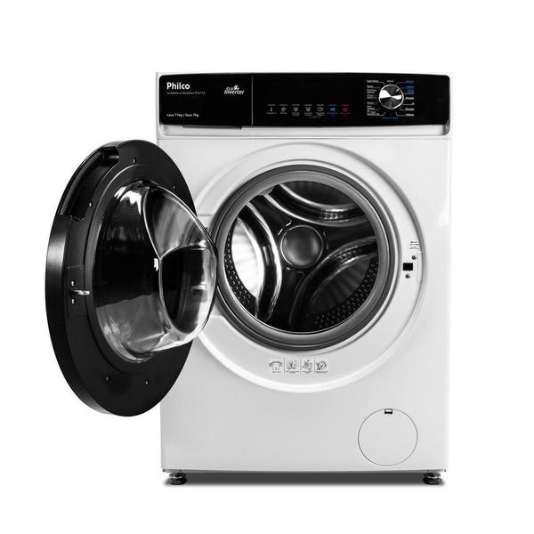 Imagem de Lava e Seca Philco 11kg Pls11a Eco Invertplus 16 Programas Lavagem Branca