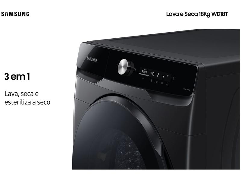 Imagem de Lava e Seca Samsung 18kg Smart Inteligência