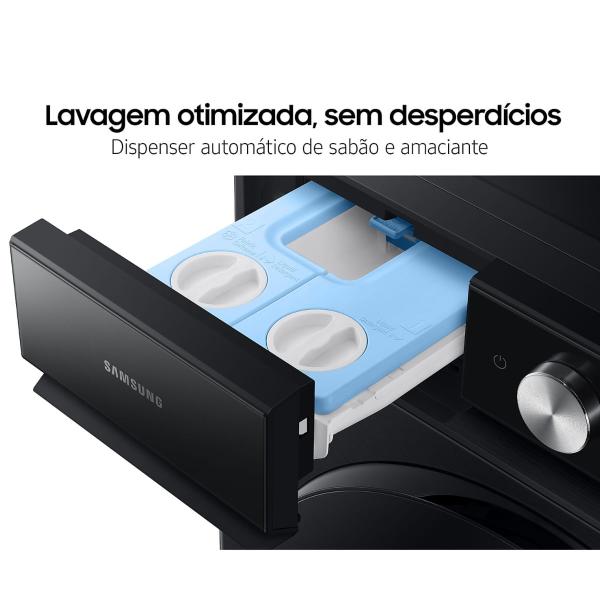 Imagem de Lava e Seca Samsung Bespoke WD14B 14kg Preta 220V WD14BB944DGBBZ