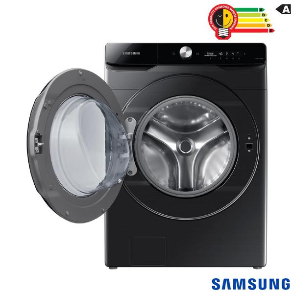 Imagem de Lava e Seca Samsung Eco Bubble 18Kg Preto com 25 Programas de Lavagem 110V  WD18T6500