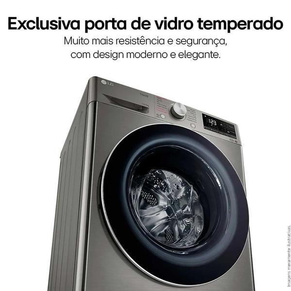 Imagem de Lava e Seca Smart LG VC4 12kg Look com Inteligência Artificial AIDD CV5012PC4