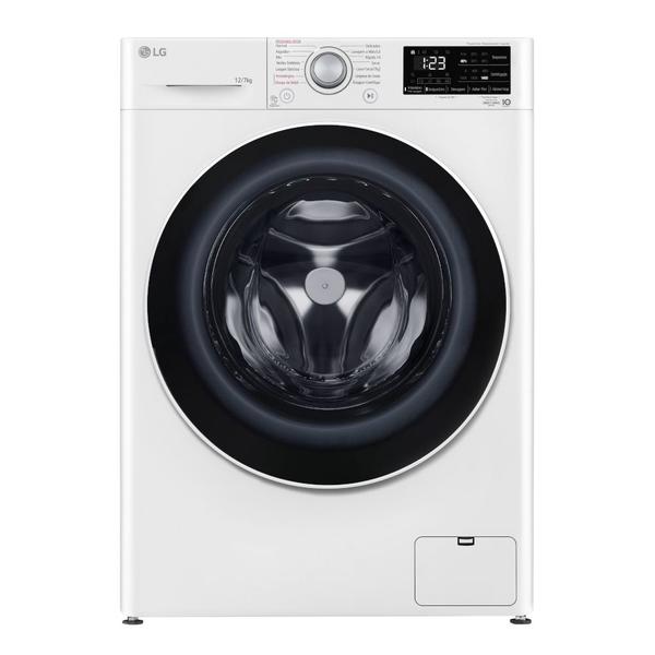 Lava e Seca Smart LG VC5 12kg Branca 220v com Inteligência Artificial AIDD CV3012WC5A Lava e Seca Smart LG VC5 12kg Branca 220v com Inteligência Artificial AIDD CV3012WC5A