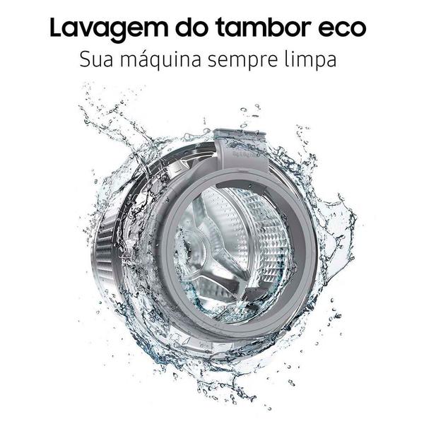 Imagem de Lava e Seca WD11A4453BXFAZ 11Kg Inox Look Samsung