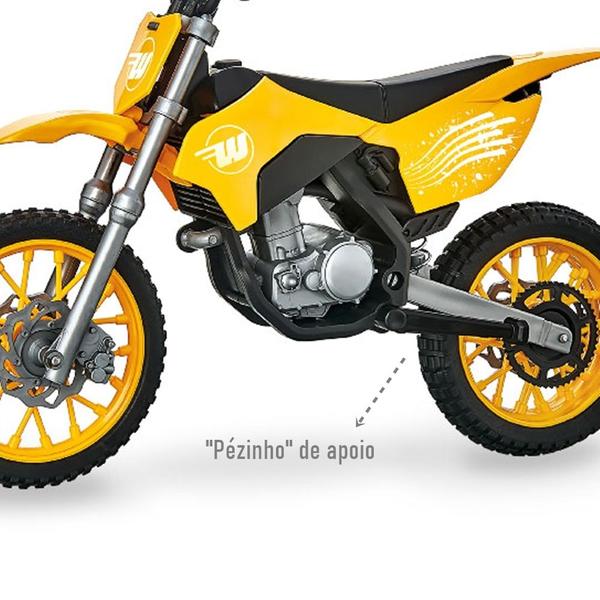 Imagem de Lava Jato Infantil Wash Garage Moto Cross C/ Suspensão - Usual Brinquedos