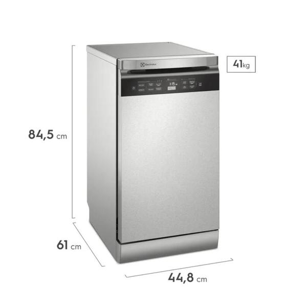 Imagem de Lava Louças Electrolux 10 Serviços 7 Programas com Função Higienizar 220V Inox - LL10X