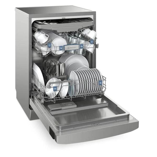 Imagem de Lava-Louças Electrolux 14 Serviços com Função Higienizar Inox - 220V - Alt Qualidade