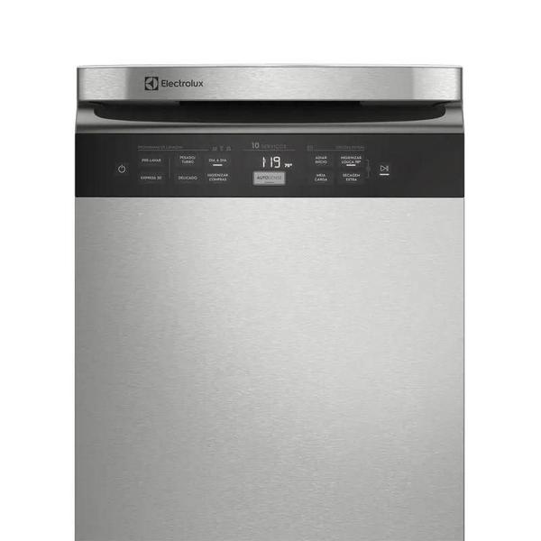 Imagem de Lava Louças Electrolux LL10X Aço Inox 10 Serviços com Função Higienizar Compras - Mais Limpeza E Conforto