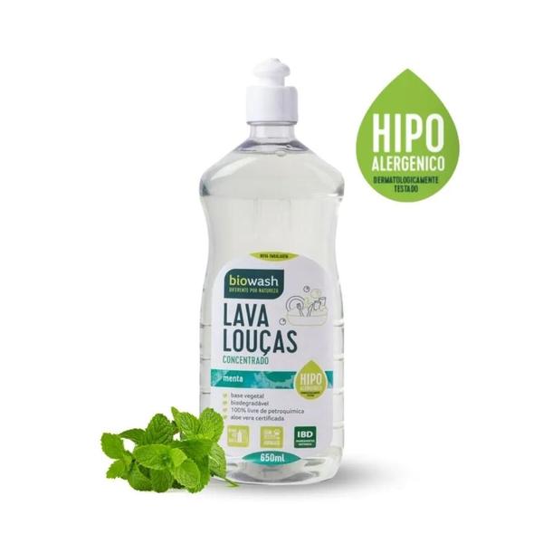 Imagem de Lava loucas menta 650ml biowash biodegradável