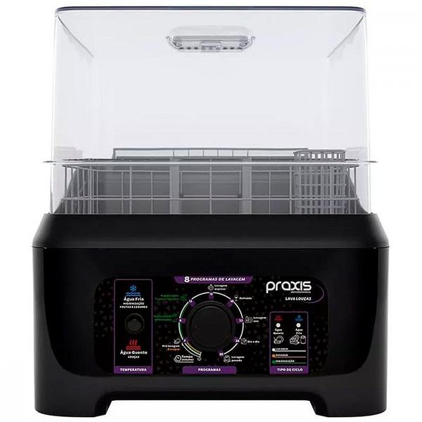 Lava Louças Praxis Portátil LLPP Semi-Automática 127V Preto Lava Louças Praxis Portátil LLPP Semi-Automática 127V Preto