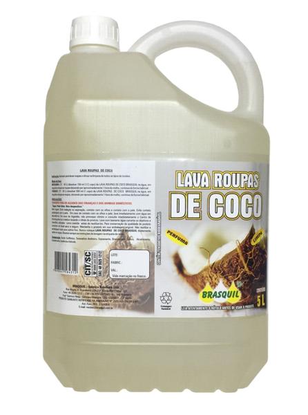 Imagem de Lava roupa liq, brasquil coco 5lts