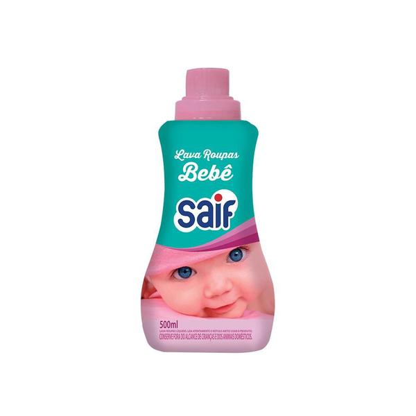 Imagem de Lava Roupas Bebê 500ml Saif