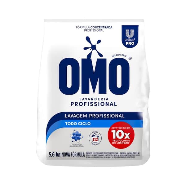 Lava Roupas Omo Lavanderia Pro 5,6 KG