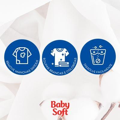 Imagem de Lava Roupas Liquido Baby Soft Verde 1l