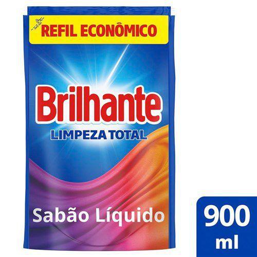 Imagem de Lava Roupas Líquido Brilhante Limpeza Refil 900 Ml