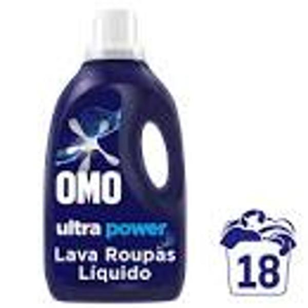 Imagem de Lava-Roupas Líquido Omo Ultra Power Frasco 1,8l Caixa com 6