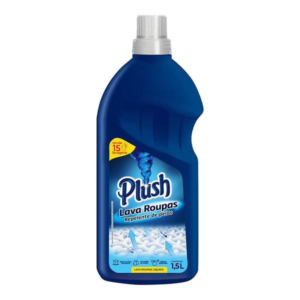 Imagem de Lava Roupas Liquido Repelente De Pelos Plush 1,5L