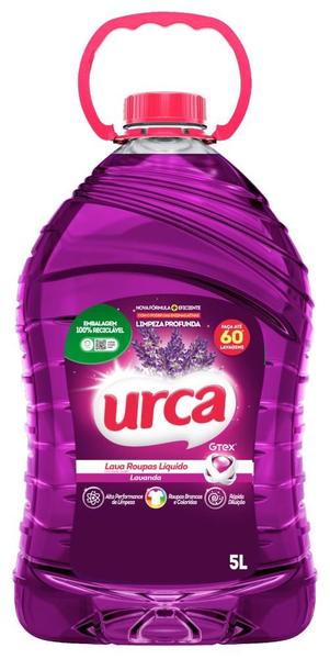 Lava Roupas Liquido Urca Lavanda - 5l