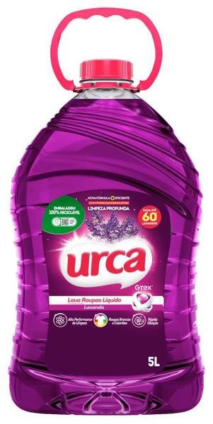 Imagem de Lava Roupas Liquido Urca Lavanda - 5l