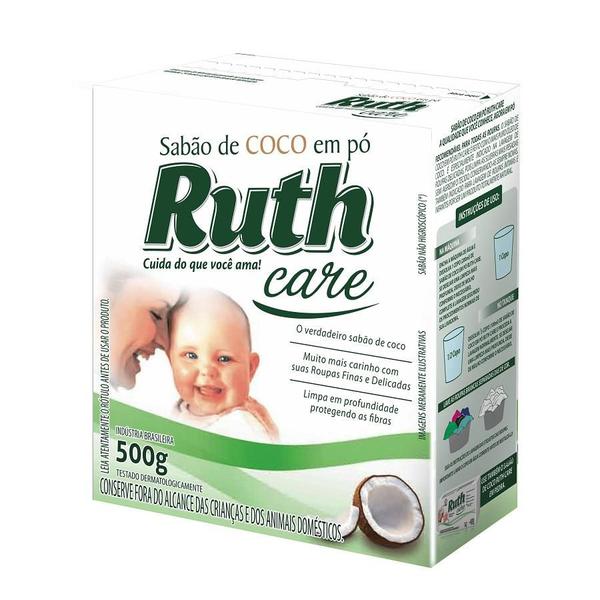 Imagem de Lava Roupas po Coco Ruth Cartucho 500g