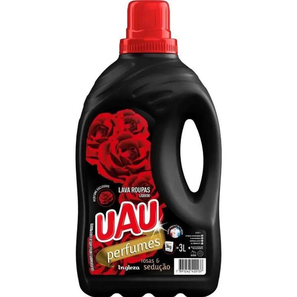 Imagem de Lava Roupas UAU Perfumes Rosas e Sedução 3L - Ingleza