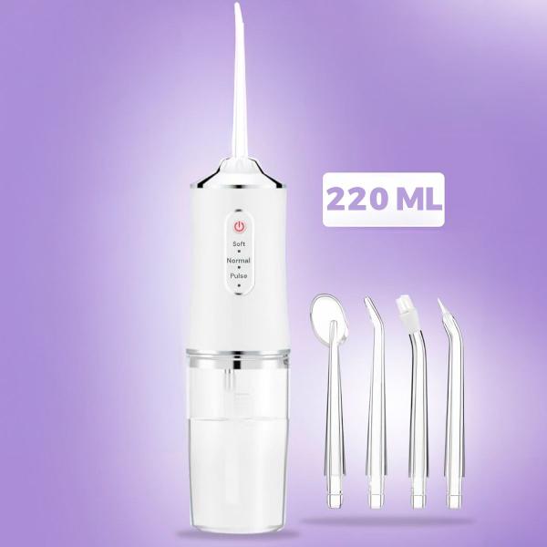 Lavador Dental Elétrico Bivolt Para Limpeza De Prótese Gengiva E Implantes Imagem de Lavador Dental Elétrico Bivolt Para Limpeza De Prótese Gengiva E Implantes