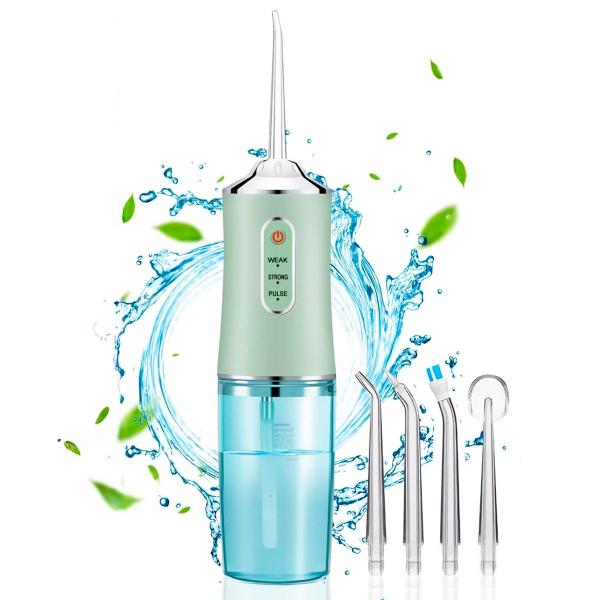 Lavador Dental Portátil Bivolt Para Limpar Dentes Gengiva E Implantes Imagem de Lavador Dental Portátil Bivolt Para Limpar Dentes Gengiva E Implantes